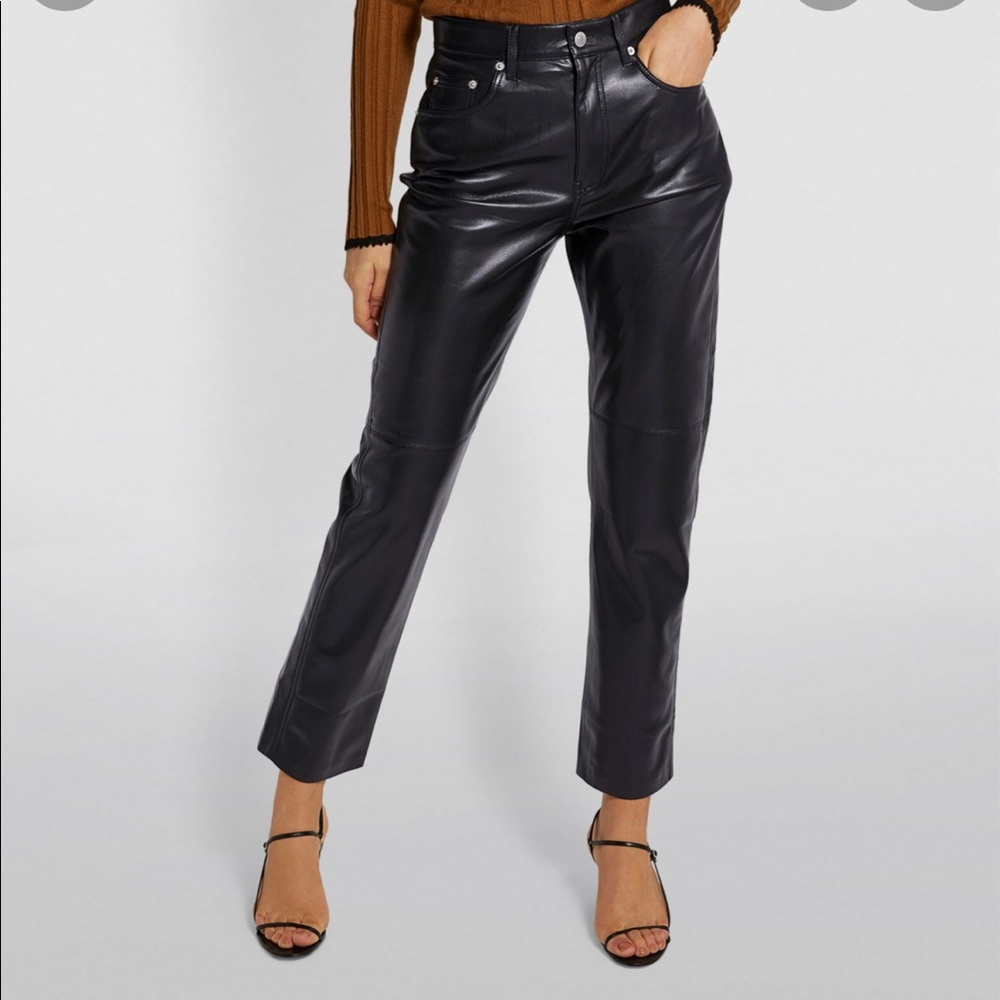 Nanushka Vinni vegan leather pants. Small.